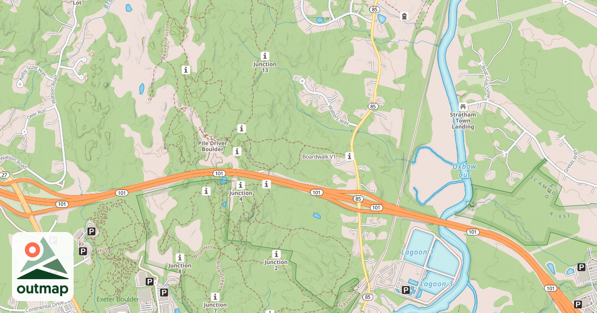 Map of Boardwalk
