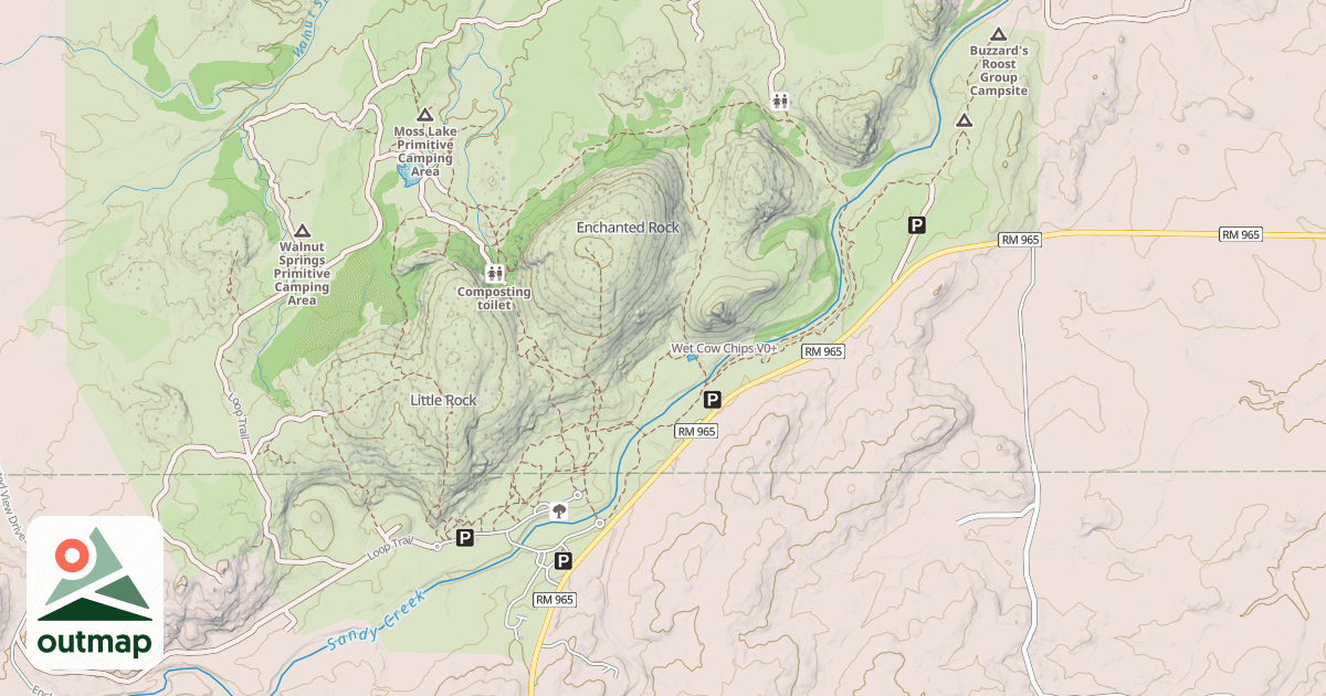 Map of Wet Cow Chips