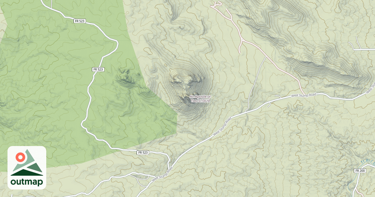 Map of An Apostle or Two