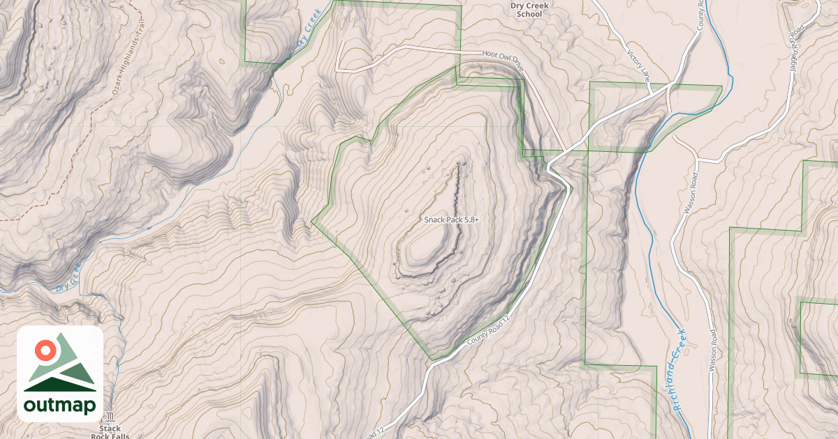 Map of Snack Pack