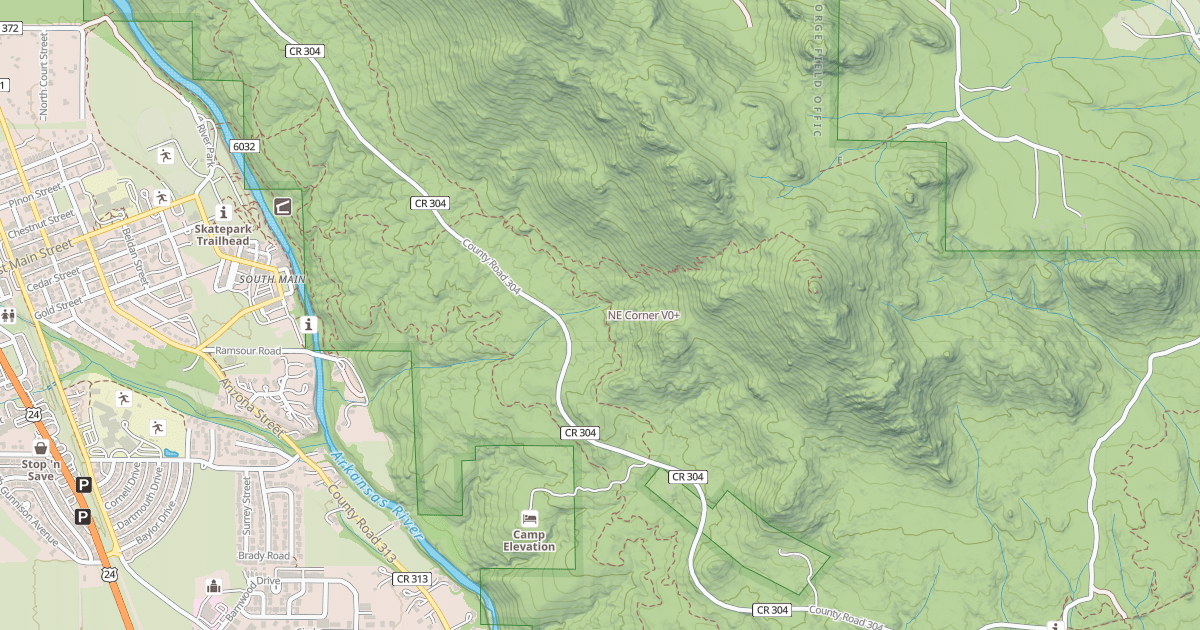 Map preview of NE Corner