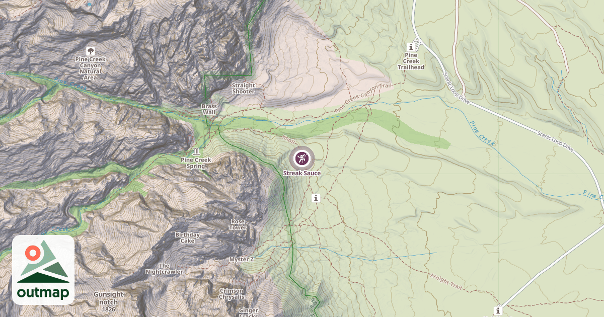 Map of Streak Sauce