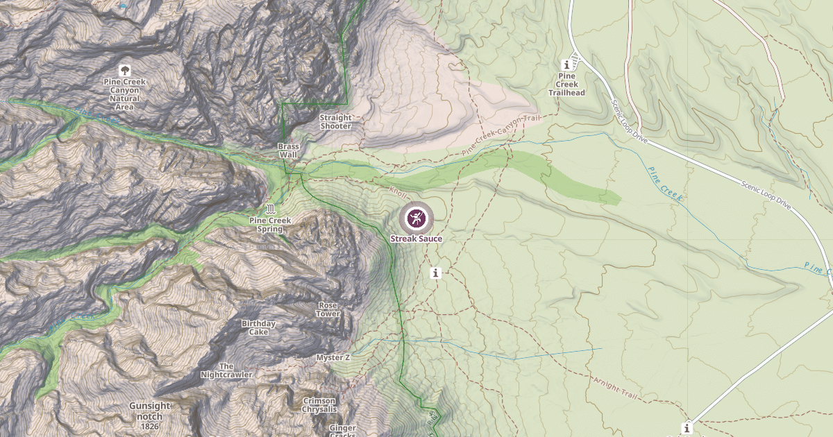 Map preview of Streak Sauce
