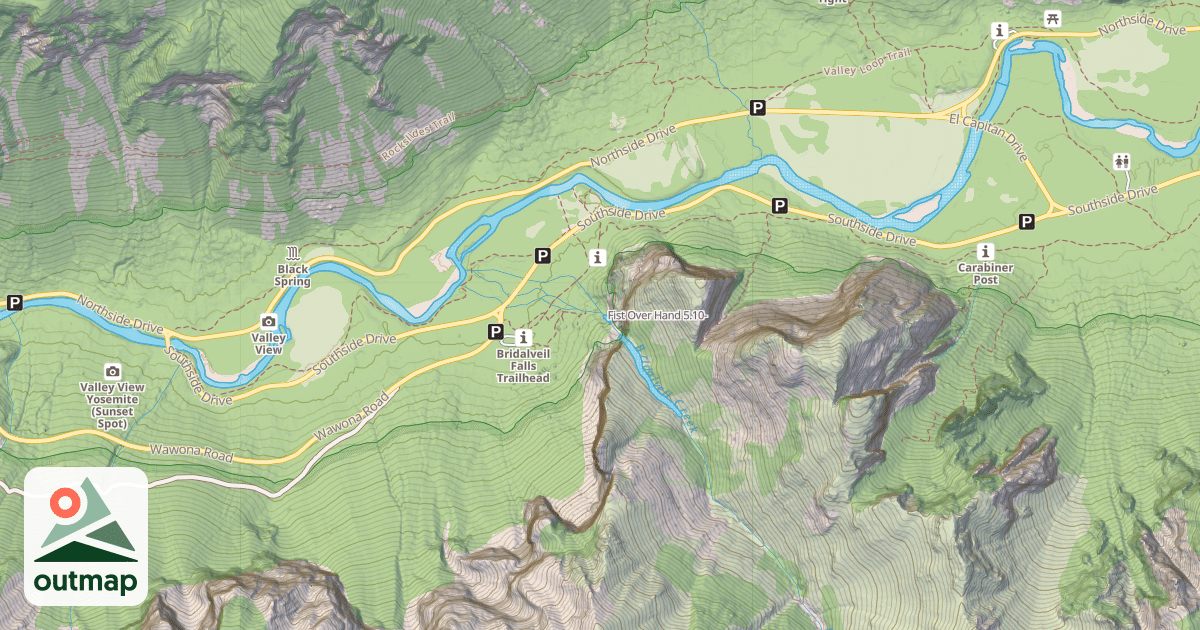 Map of Fist Over Hand