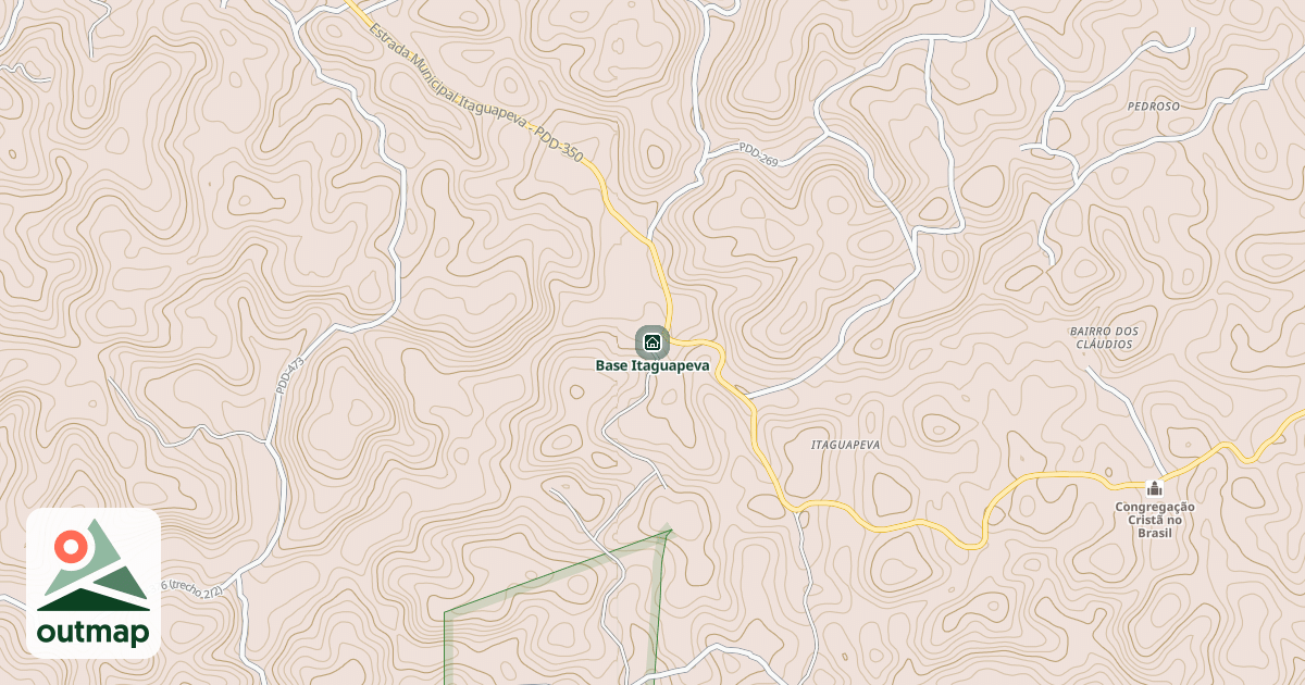 Map of Base Itaguapeva