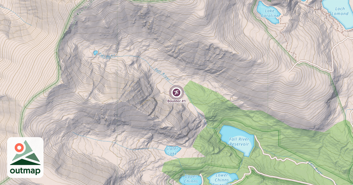 Map of Boulder #1