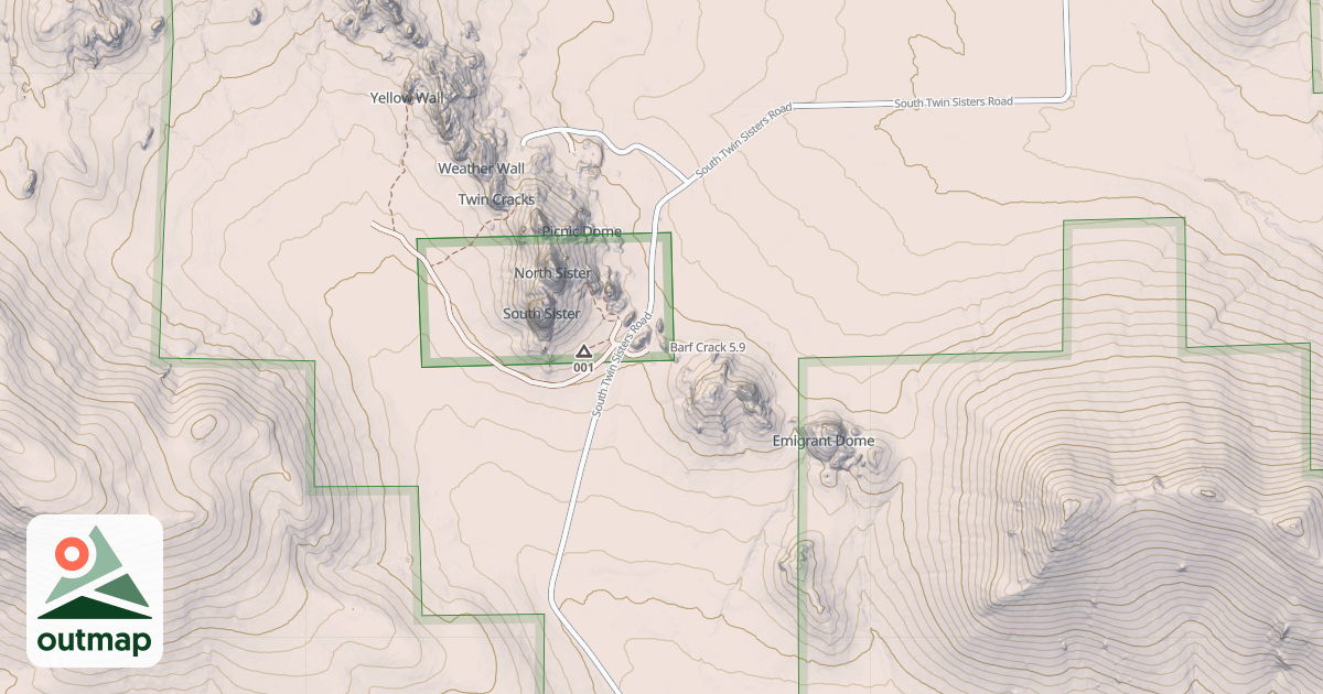 Map of Barf Crack