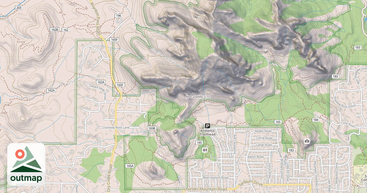 Map of Mac Daddy