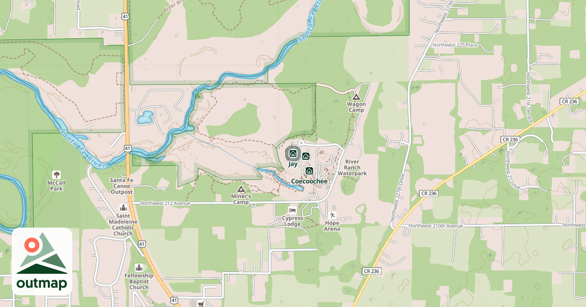 Map of Jay