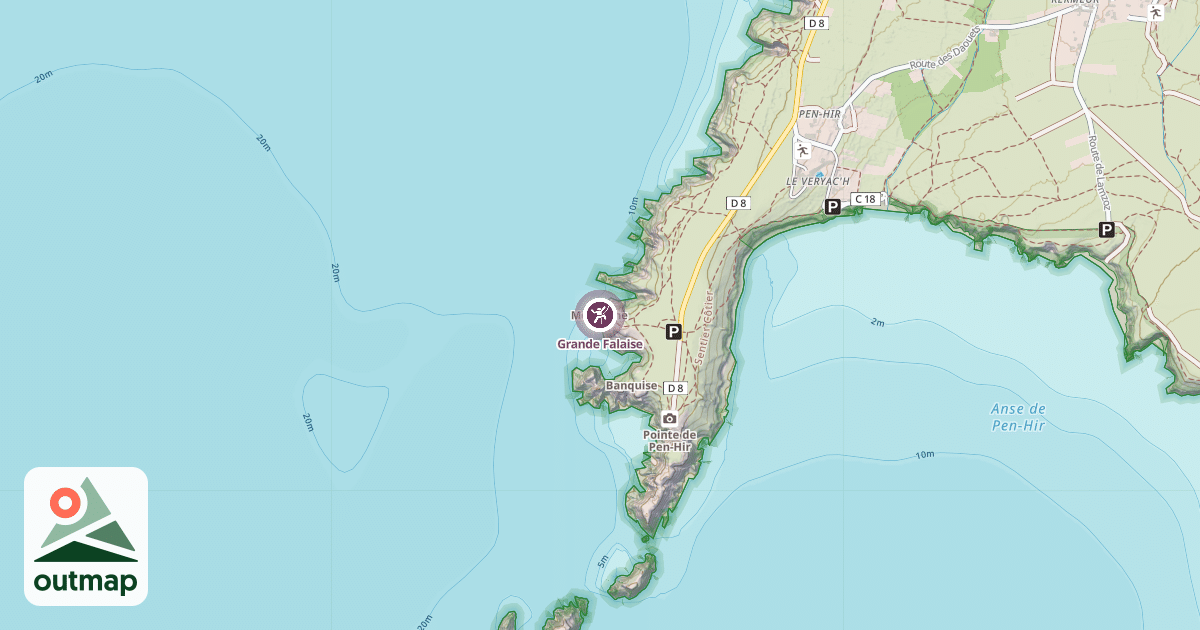 Map of Grande Falaise