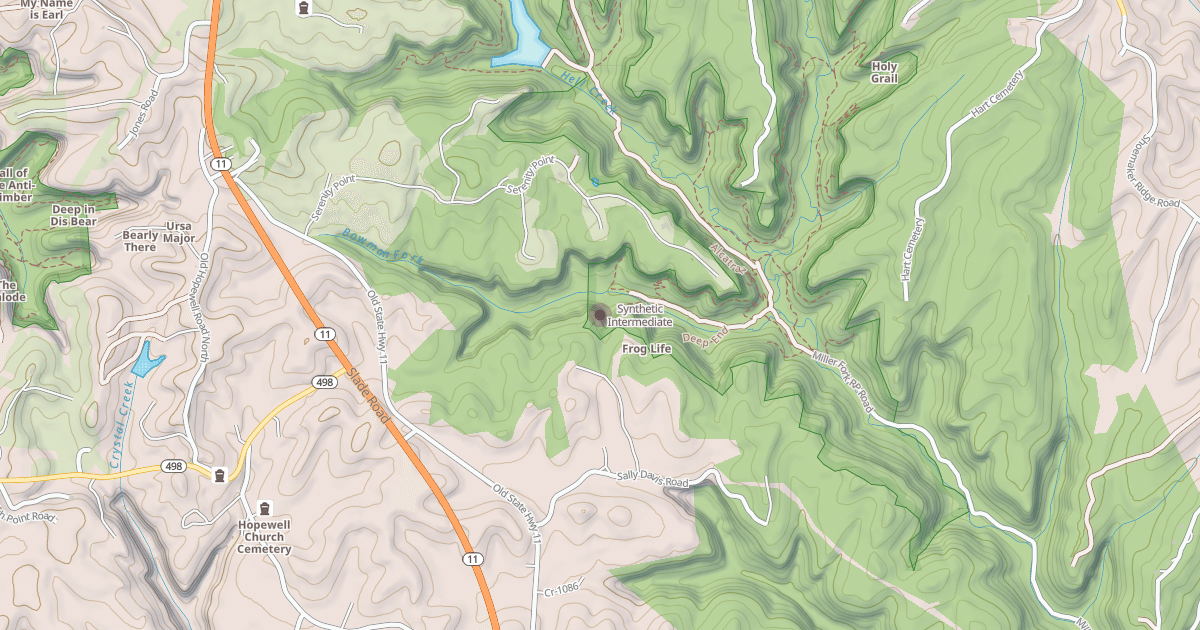 Map preview of Synthetic Intermediate