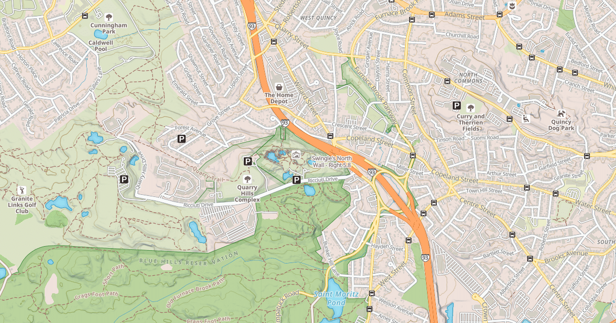 Map preview of Swingle's North Wall - Right