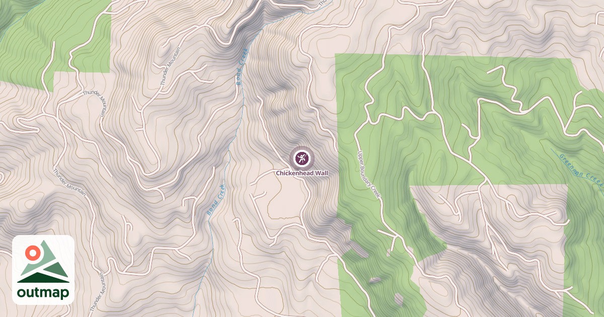 Map of Chickenhead Wall