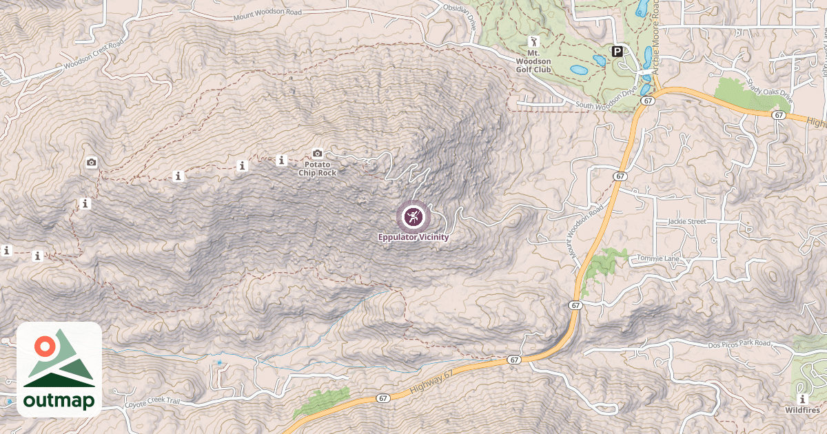 Map of Eppulator Vicinity