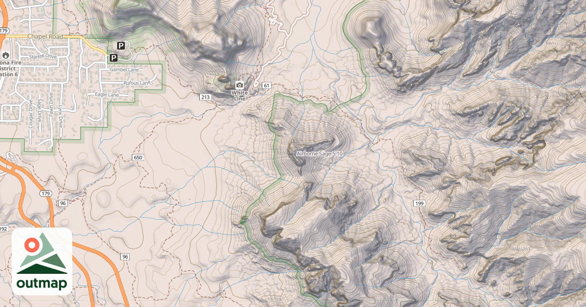 Map of Airborne Sage