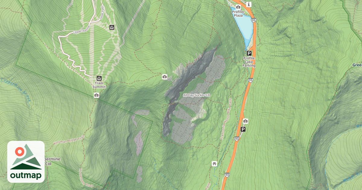 Map of All Day Sucker