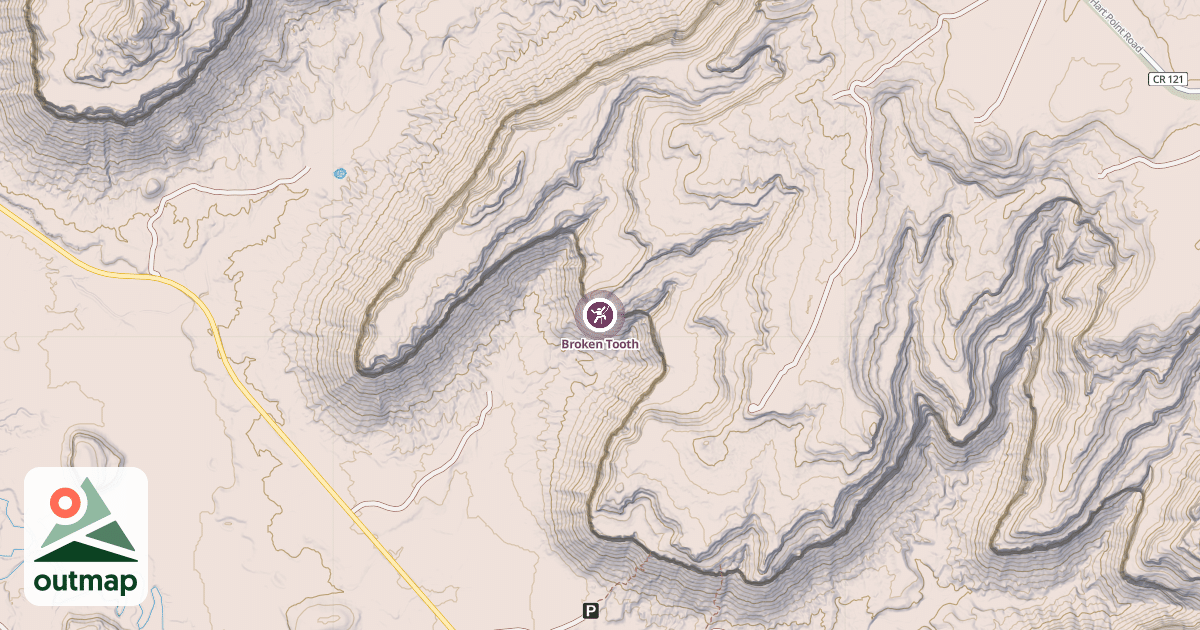 Map of Broken Tooth