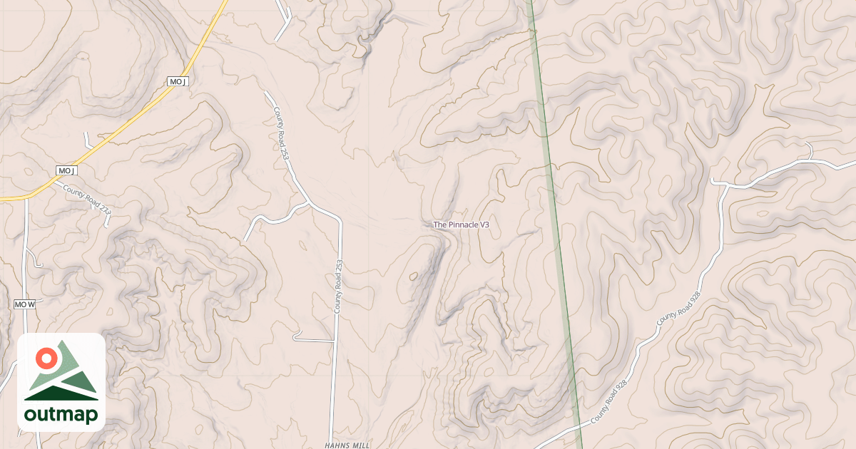 Map of The Pinnacle