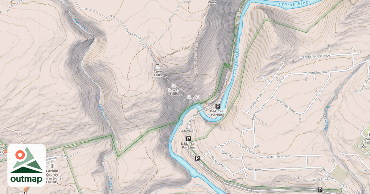 Map of Blap