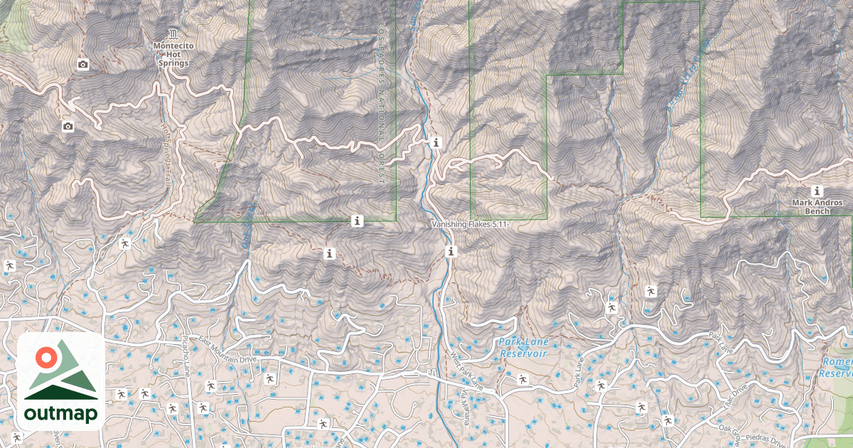 Map of Vanishing Flakes