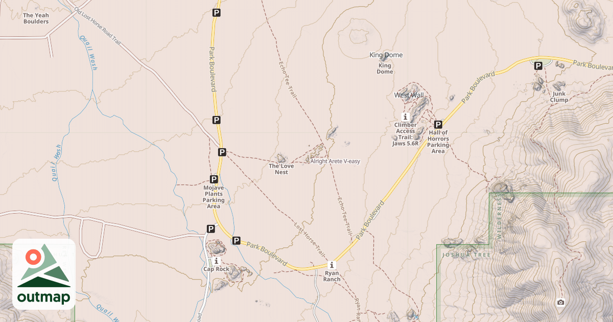 Map of Alright Arete