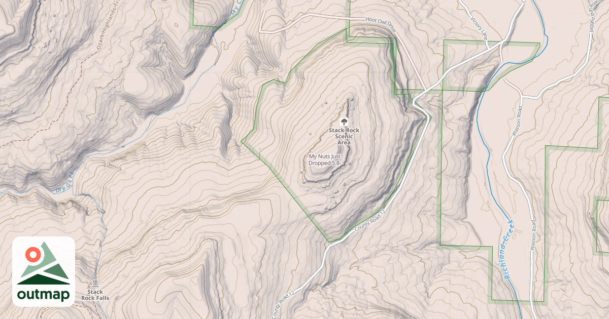 Map of My Nuts Just Dropped