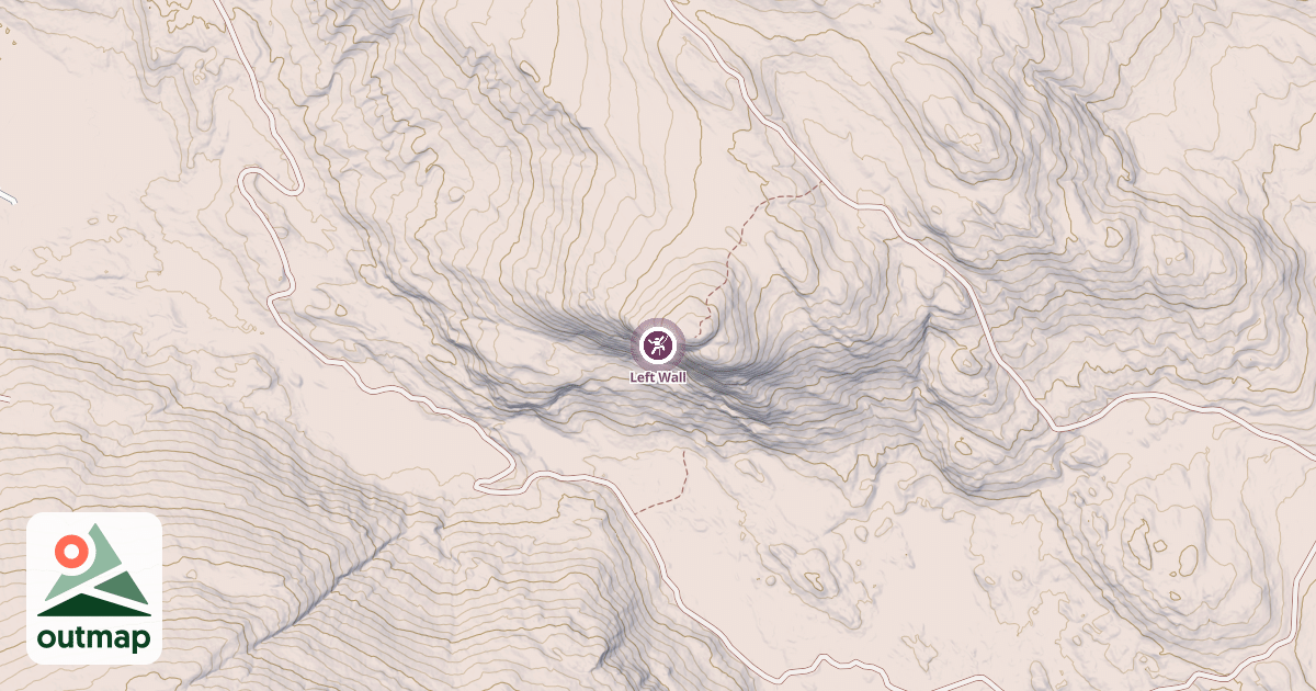 Map of Left Wall