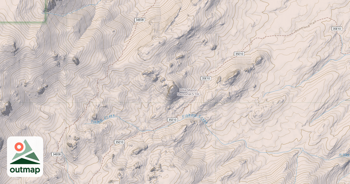 Map of Mike Mason Memorial