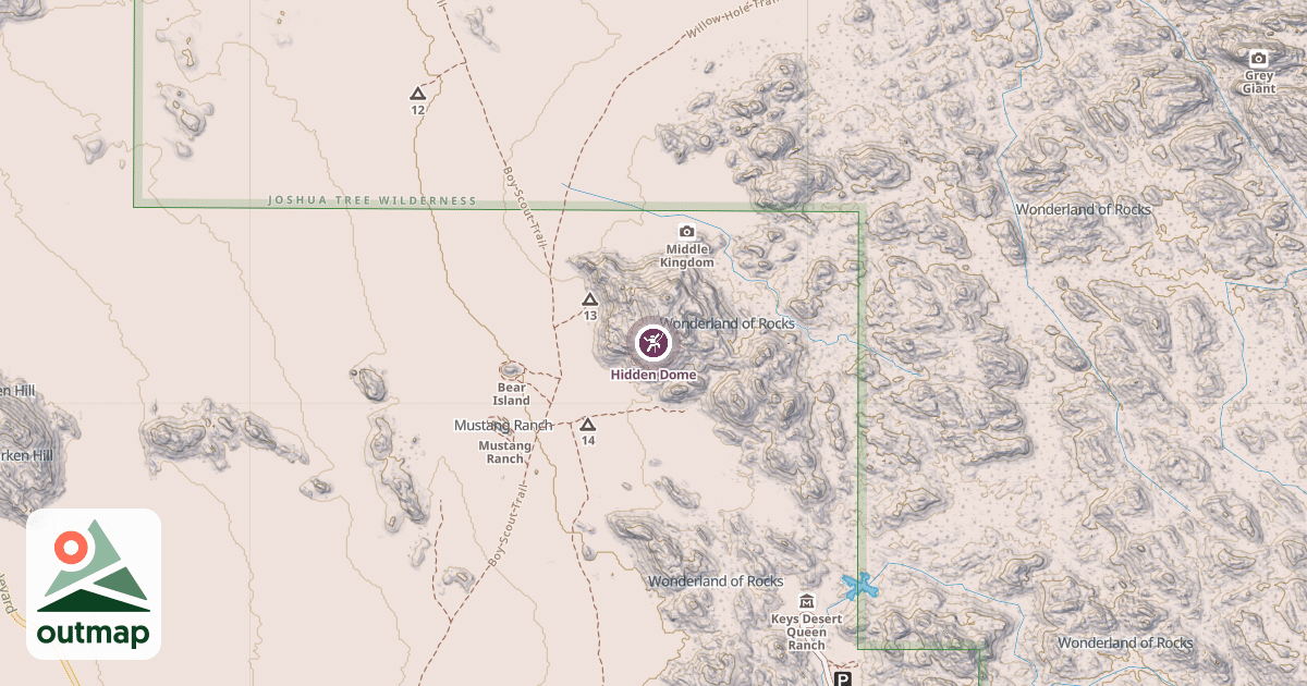 Map of Hidden Dome