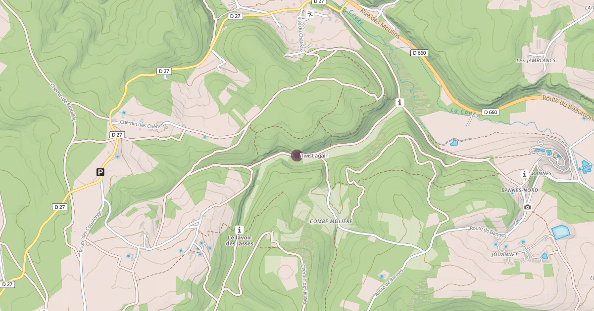 Map preview of Twist again
