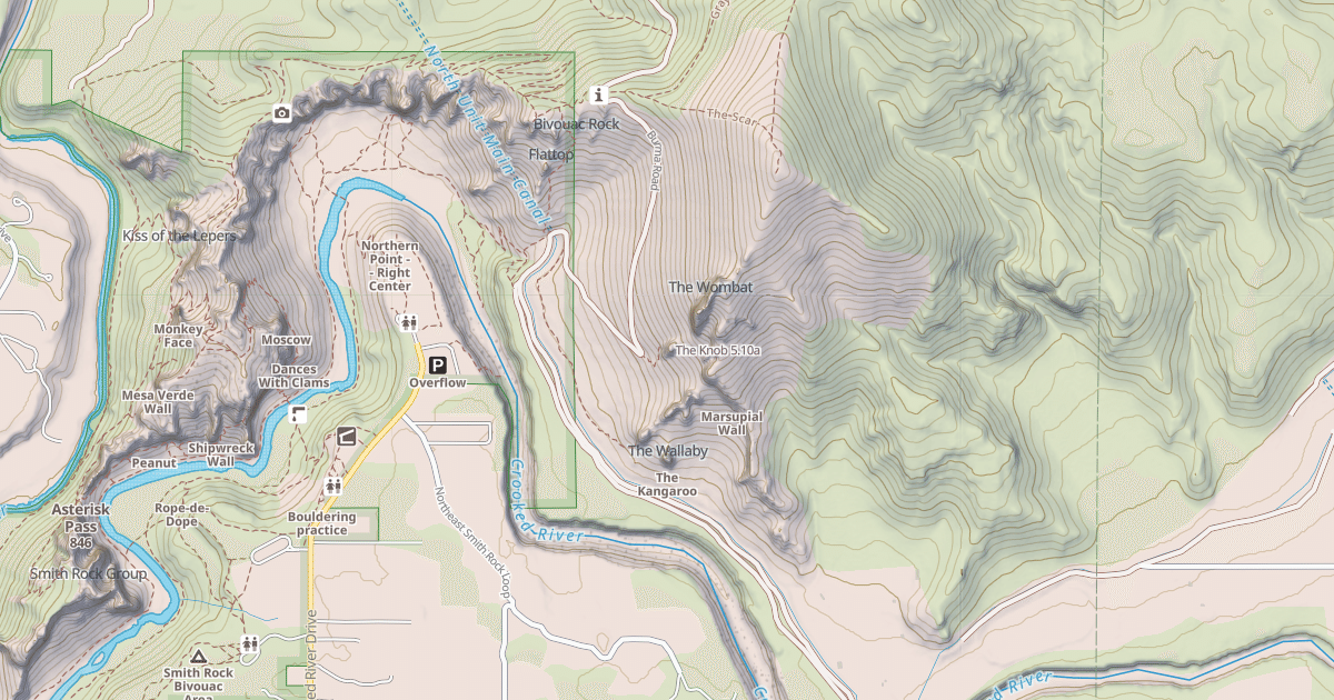 Map preview of The Knob
