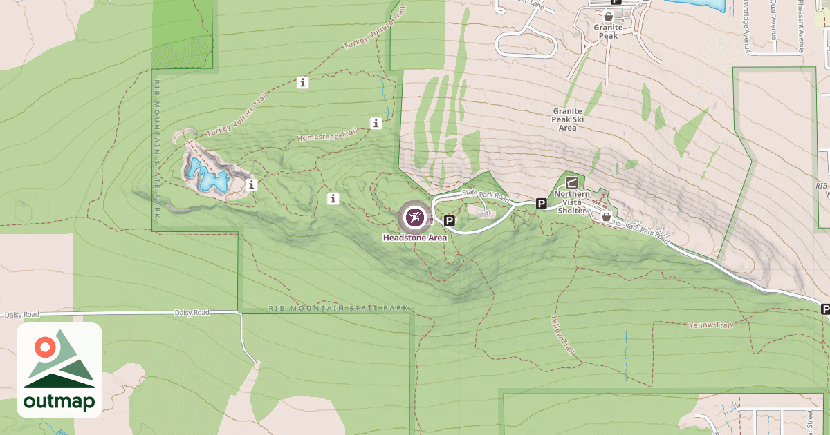 Map of Headstone Area
