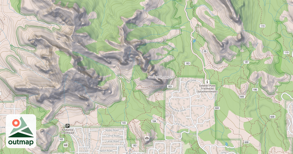 Map of Santa's Chimney
