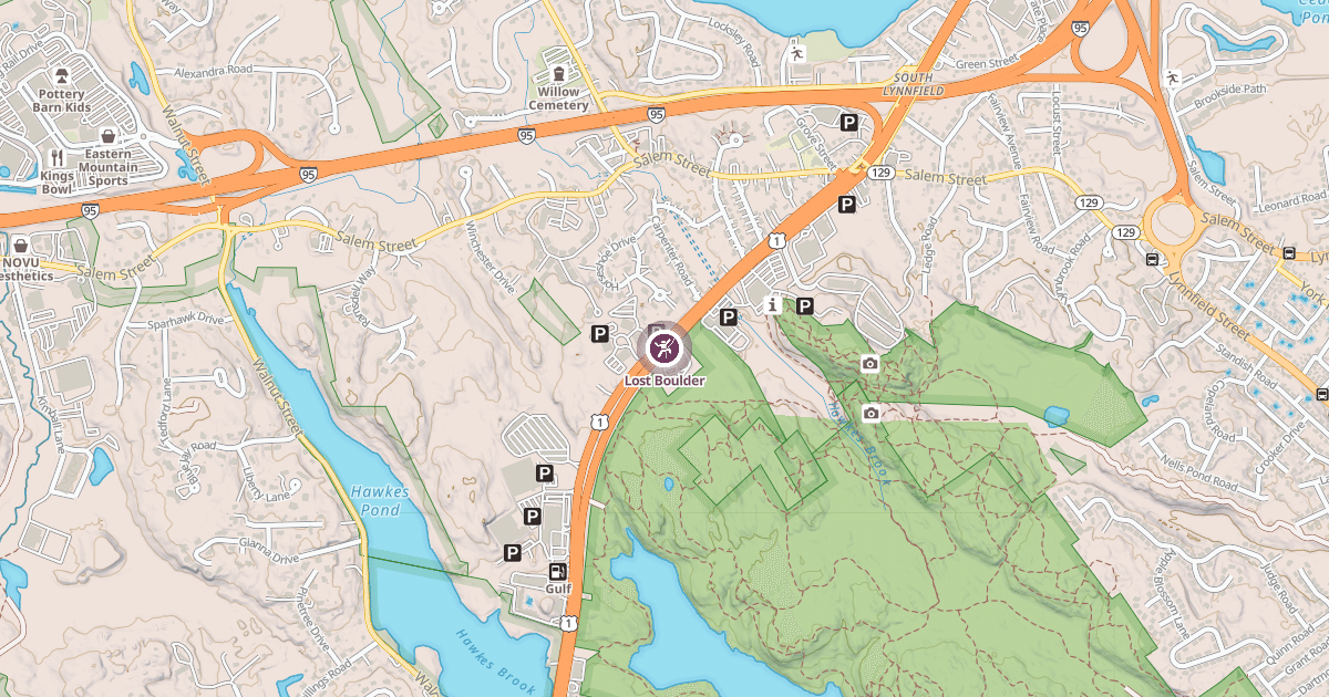 Map preview of Lost Boulder