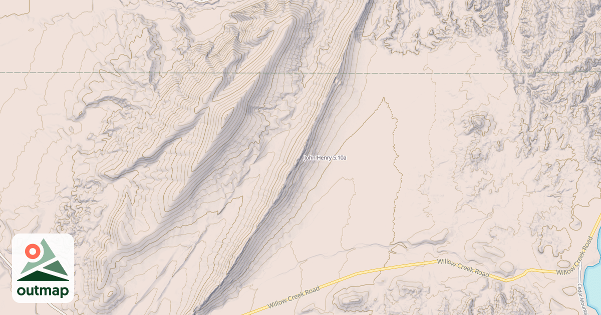 Map of John Henry