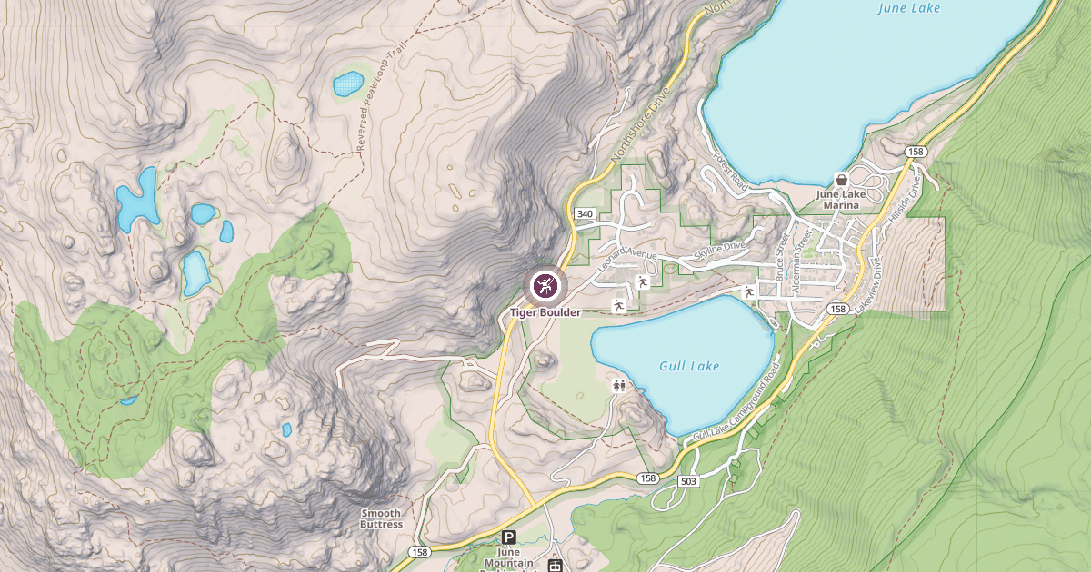 Map preview of Tiger Boulder