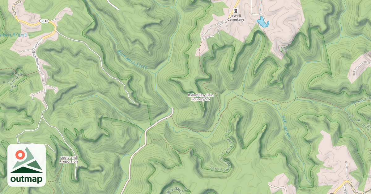 Map of It Ain't Easy Bein Squeezy