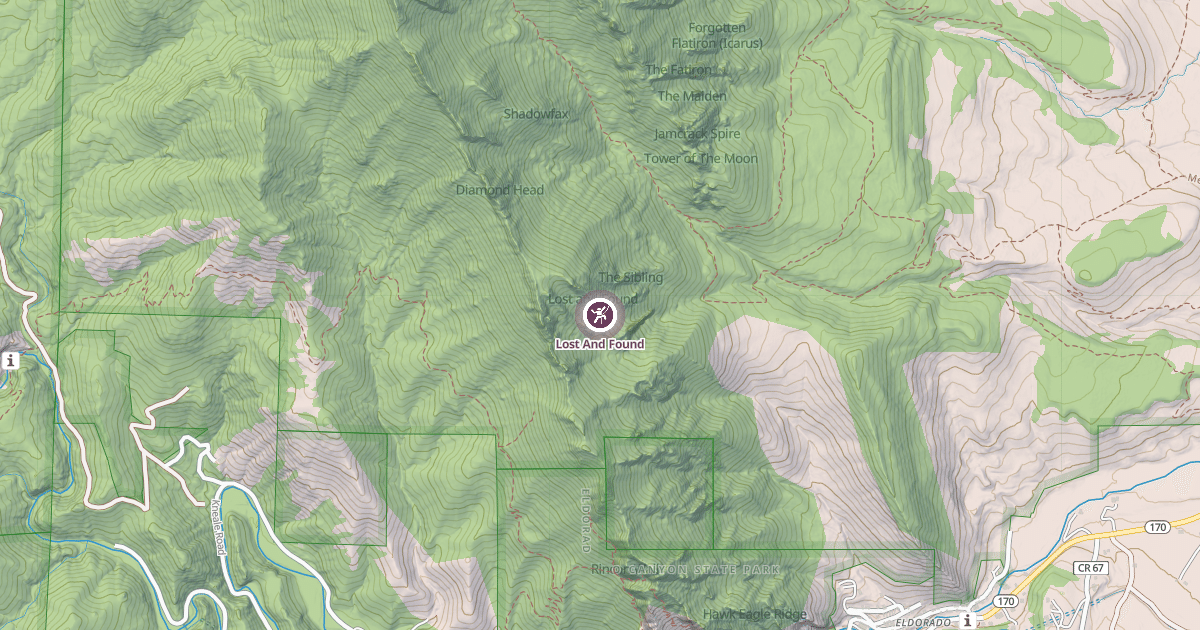 Map preview of Lost And Found