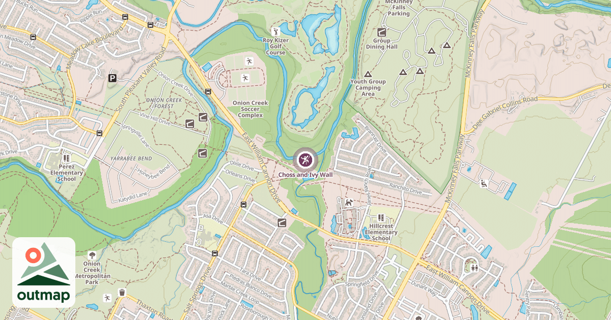Map of Choss and Ivy Wall