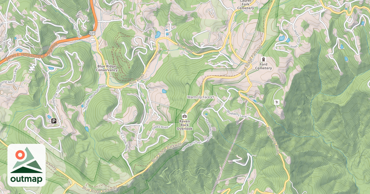 Map of Warm Up Face