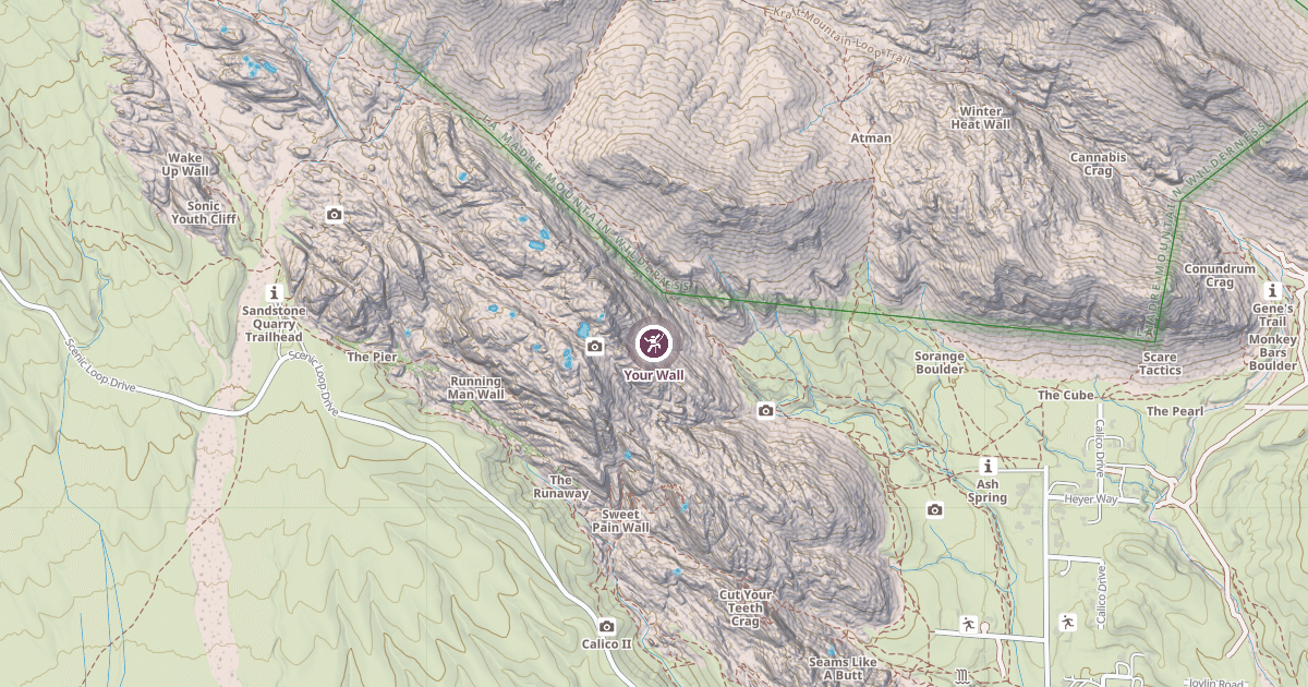 Map preview of Your Wall