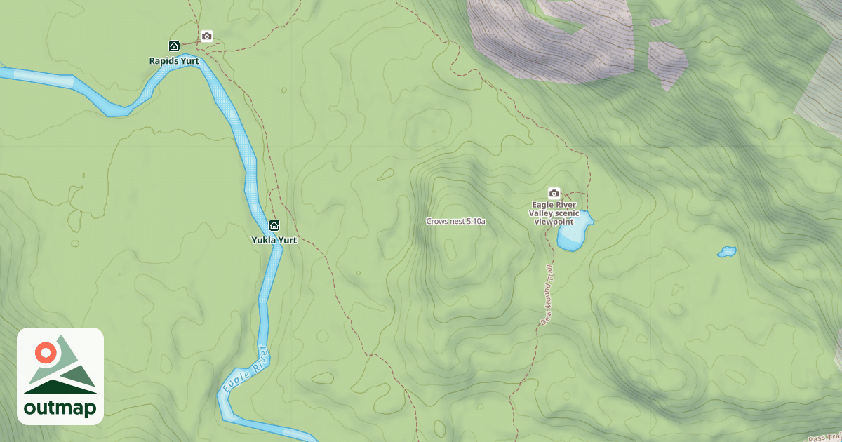 Map of Crows nest