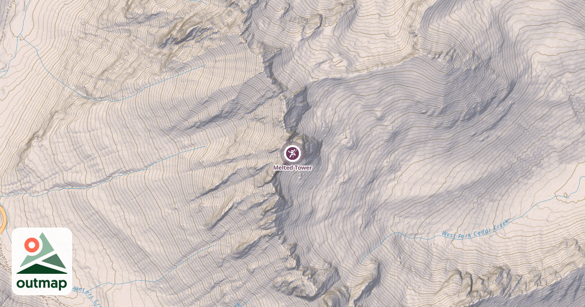 Map of Melted Tower