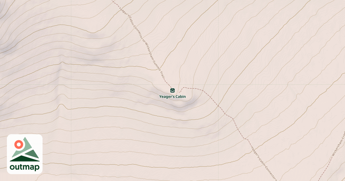 Map of Yeager's Cabin