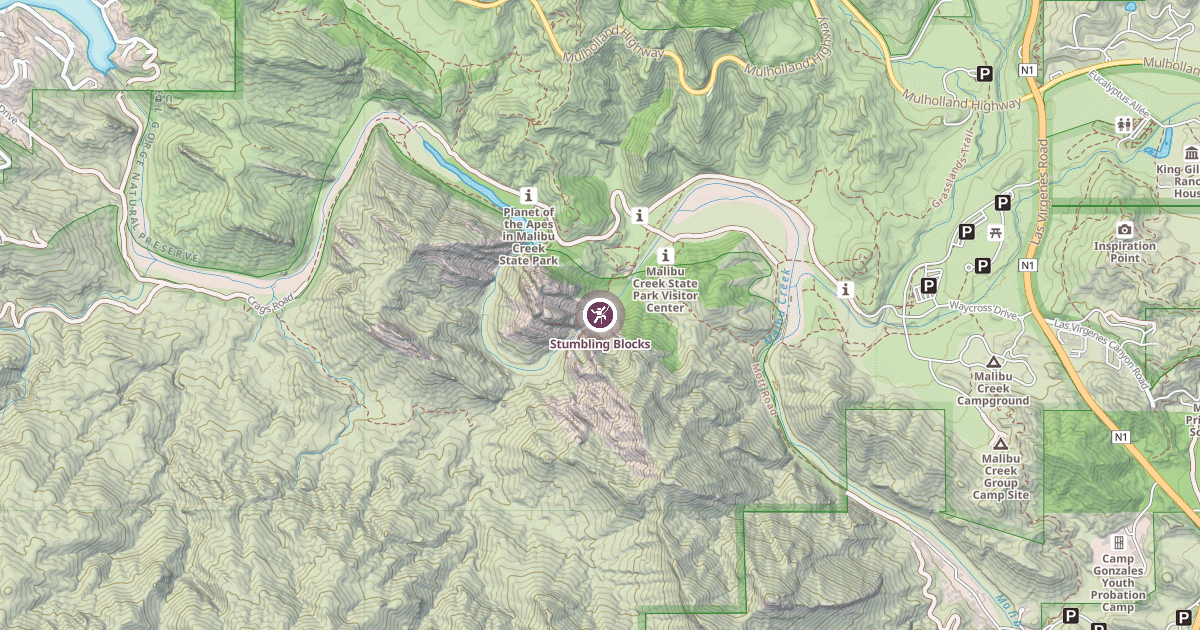 Map preview of Stumbling Blocks