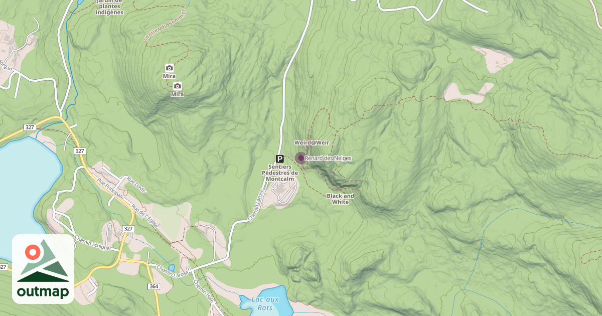 Map of Renard des Neiges
