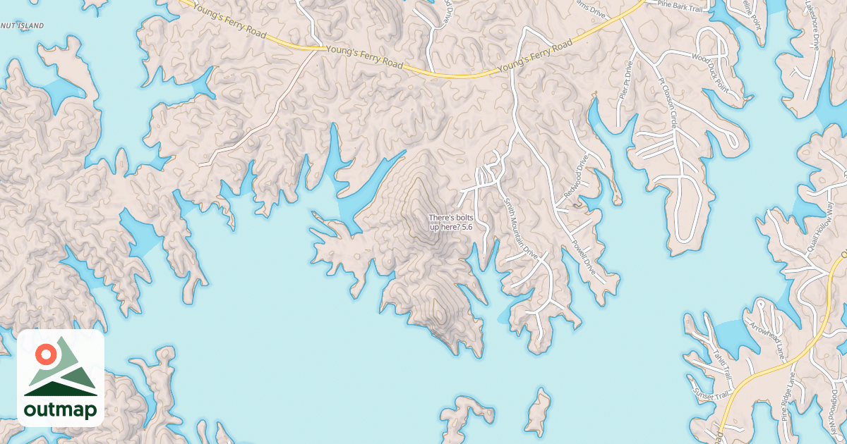 Map of There's bolts up here? in Tallapoosa