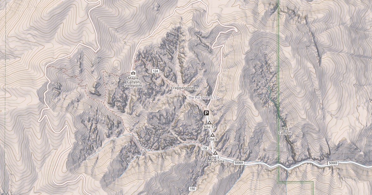 Map preview of The Put Down