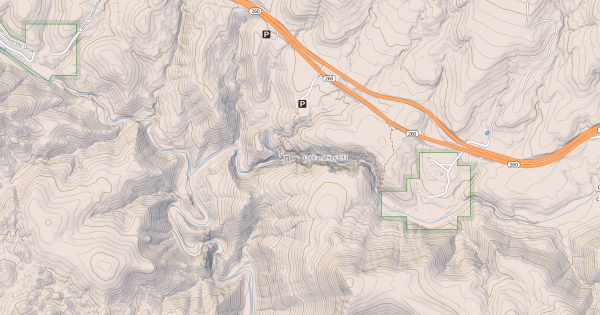 Map preview of Lock and Key