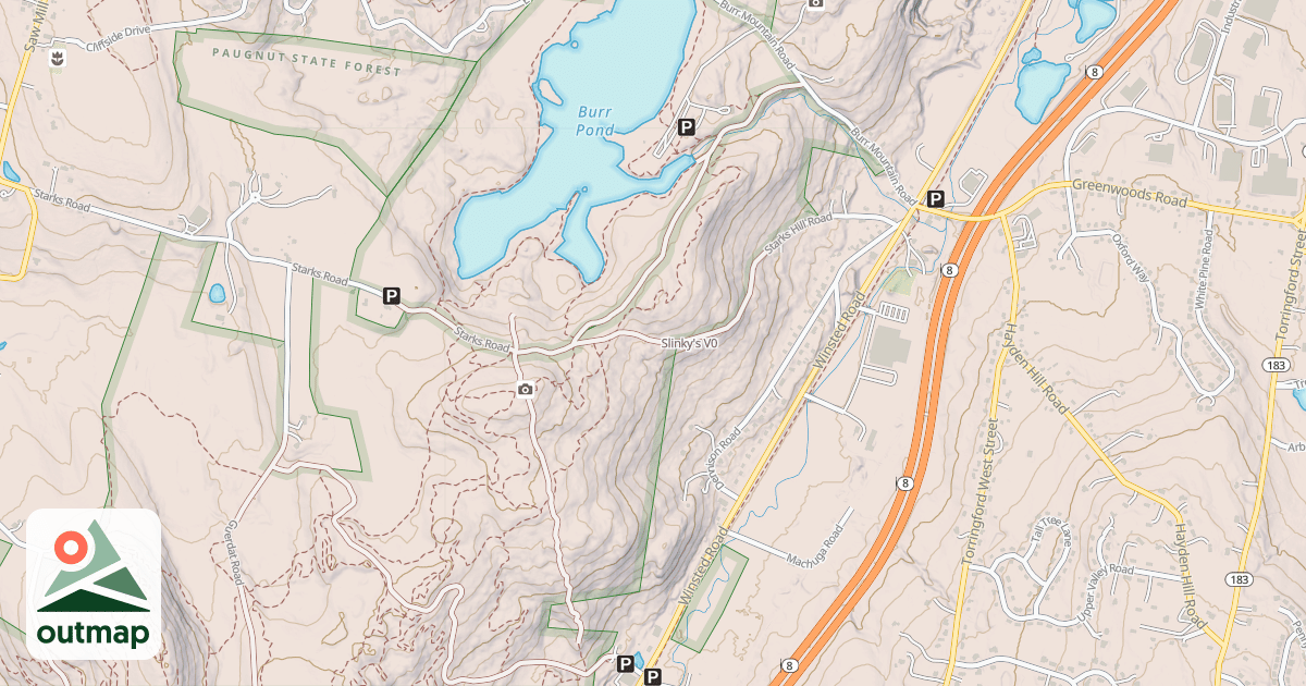 Map of Slinky's